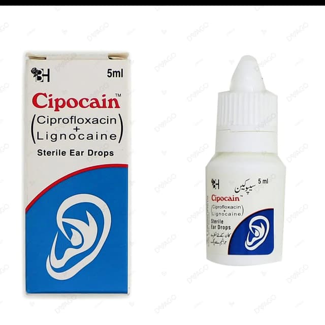Cipocaine Ear Drop 5ml