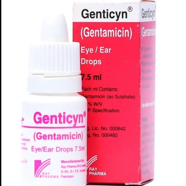 Genticyn Eye/Ear Drop 7.5 Ml