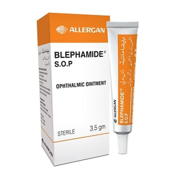 Blephamide Eye Oint Sop 3.5g